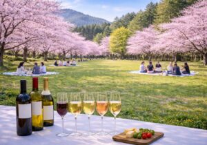 札幌お花見ワイン会