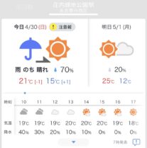 名古屋天気予報