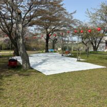 仙台ワイン会　お花見シート