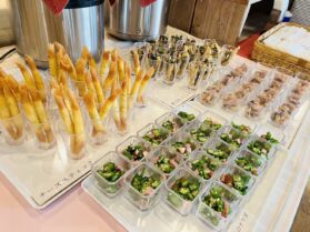 広島ワイン会　リバーズガーデン食事2