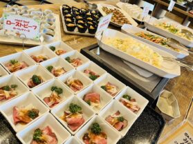 広島ワイン会　リバーズガーデン食事1