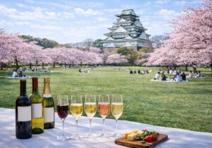 大阪お花見ワイン会