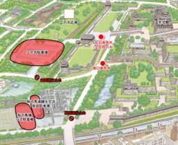 熊本城二の丸広場マップ