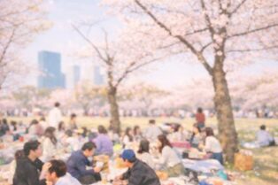 お花見ワイン会交流