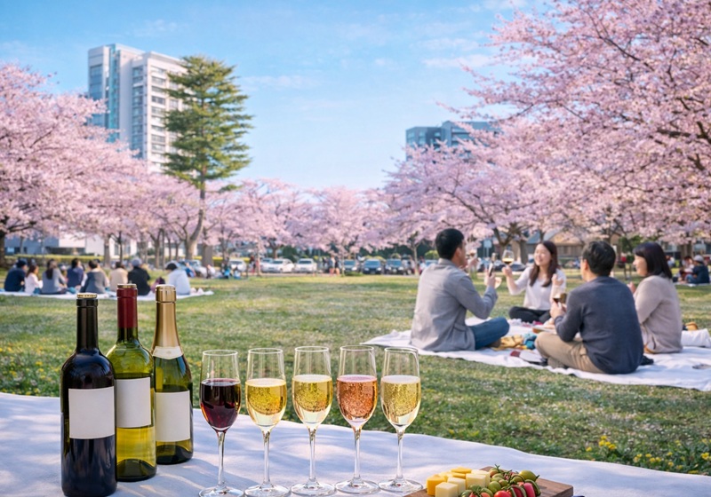 仙台お花見ワイン会