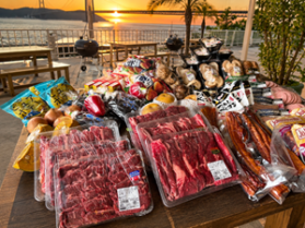 BBQワイン会食材